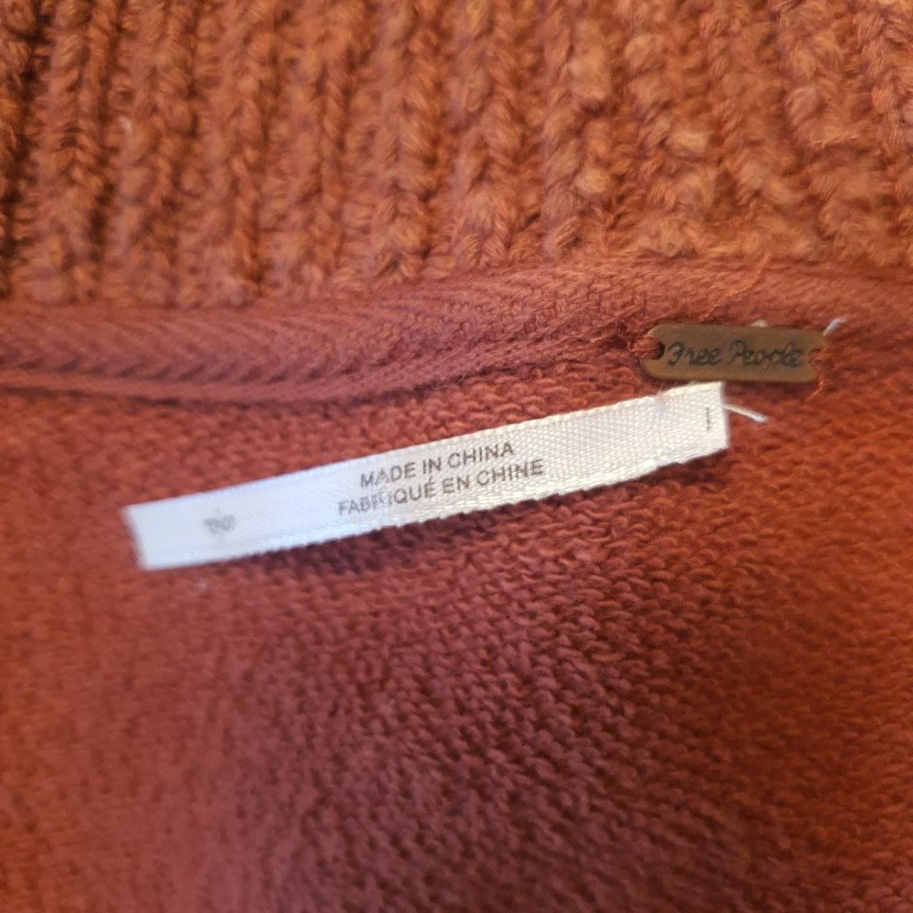 Free People Slouch Crop Turtle Neck - Picture 4 of 5